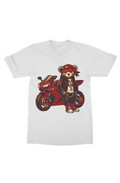 red motocycle